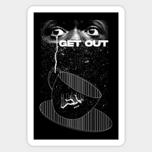 Get Out! Magnet